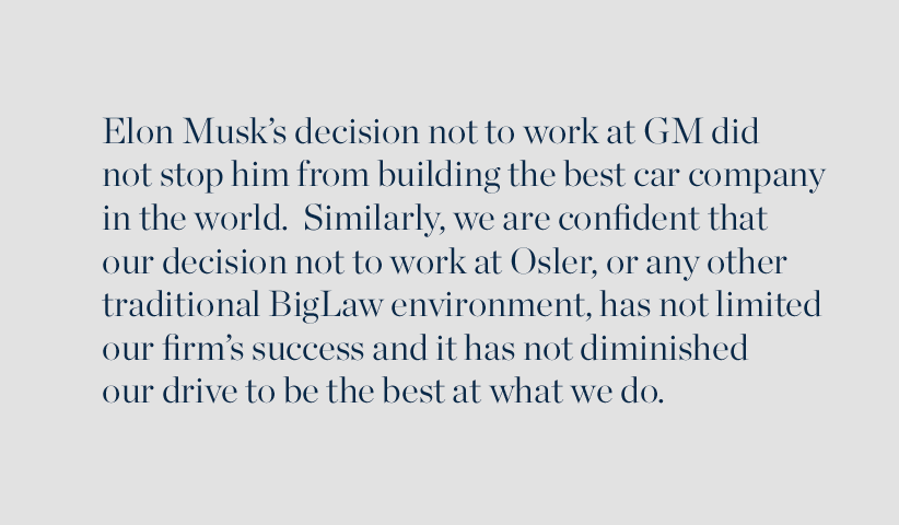 Elon Musk's decision not to work at GM did not stop him from building the best car company in the world...