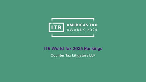 Counter Tax Litigators LLP Named in ITR World Tax 2025 Rankings