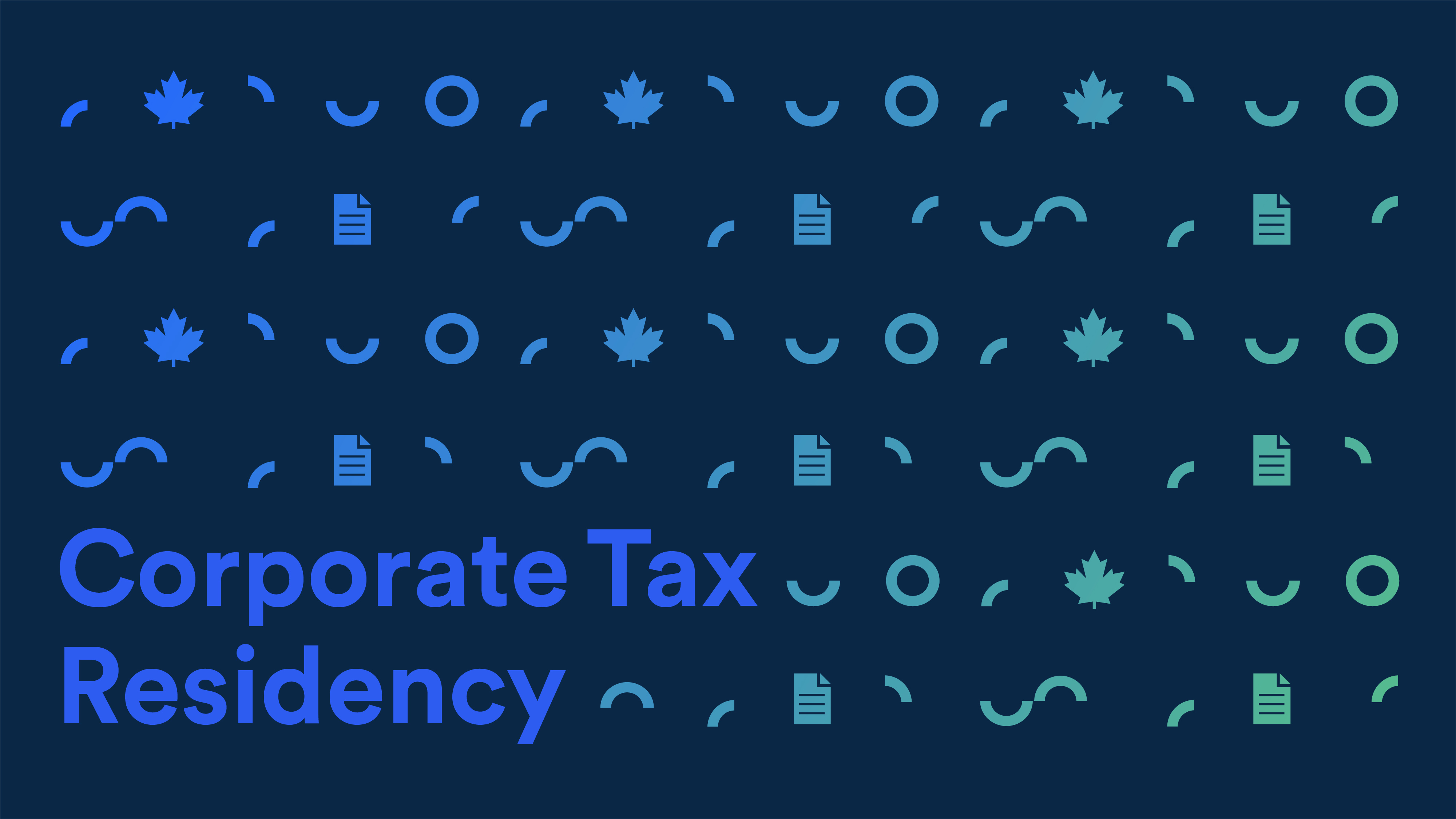 Corporations Without Residence: Corporate Tax Residency