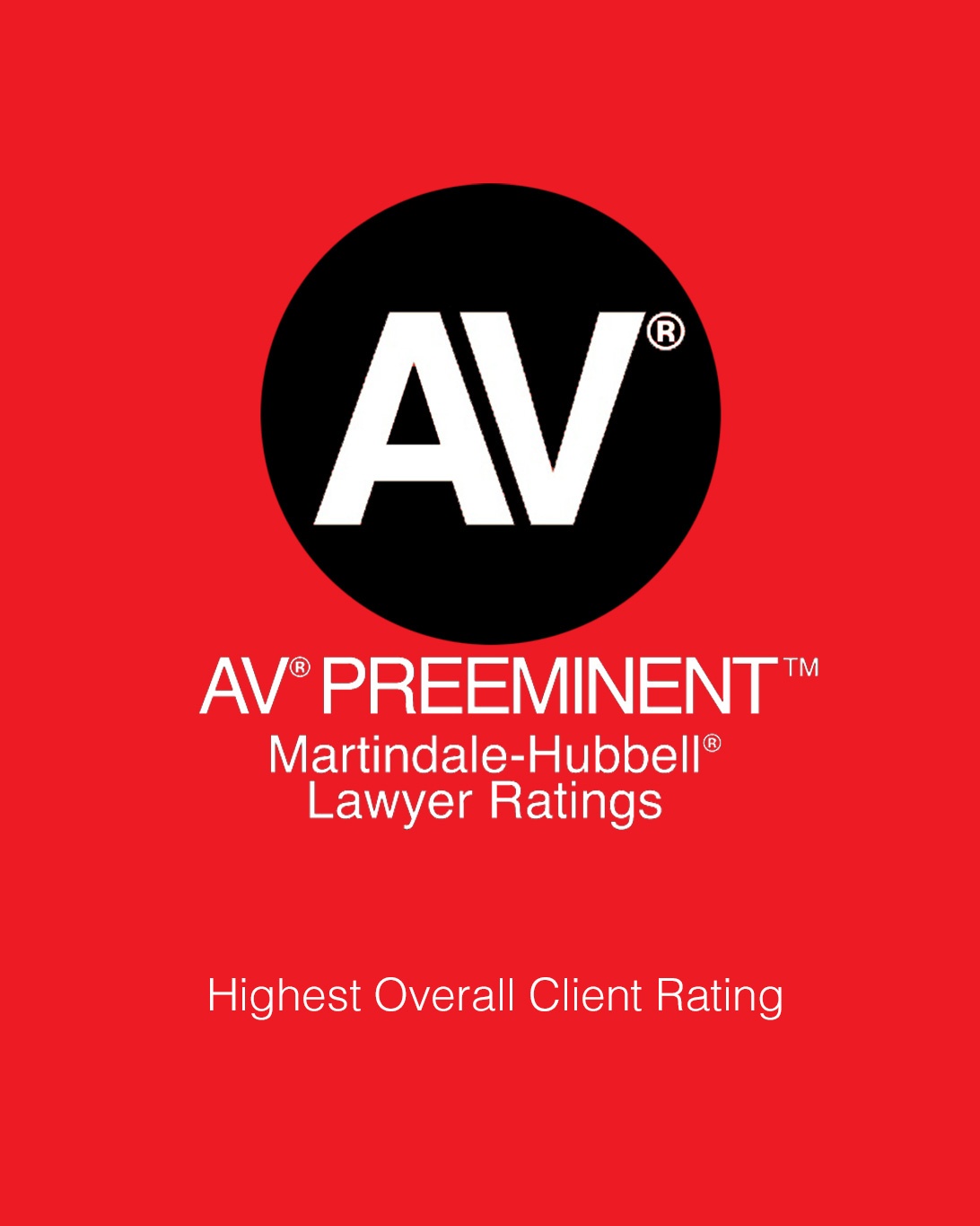 AV Preeminent Martindale-Hubbell