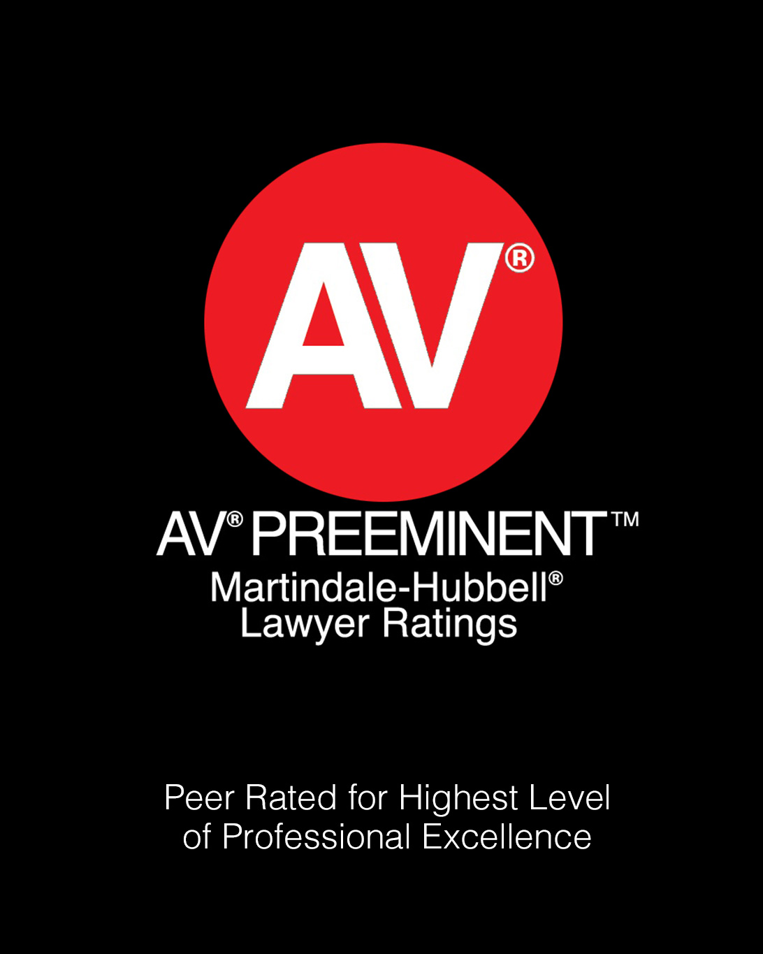 AV Preeminent Martindale-Hubbell