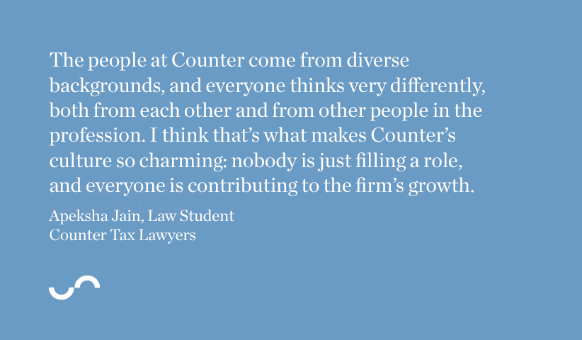 The people at Counter come from diverse backgrounds, and everyone things very differently.....
